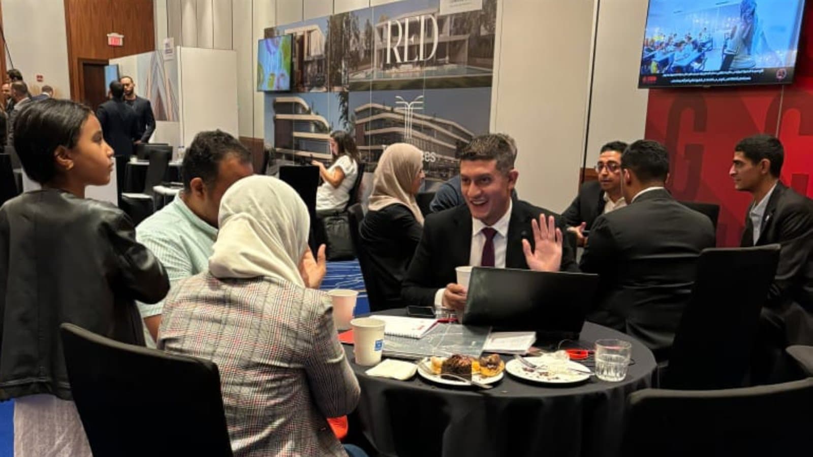 كورنرستون للتطوير العقاري Cornerstone تجذب العملاء بمنتج الـ80 % تشطيب وتحقق أعلى أقبال بمعرض عقارات النيل بامريكا